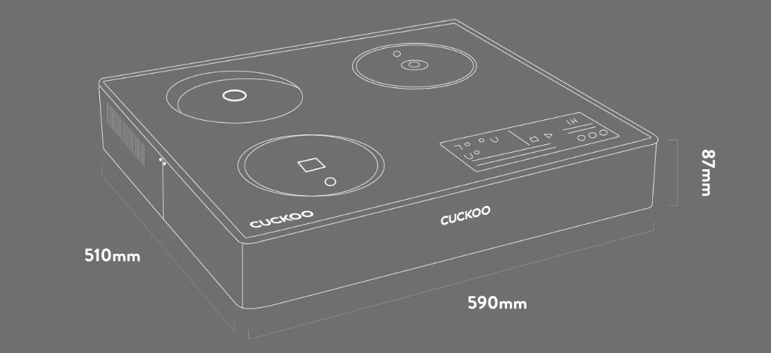 CUCKOO Inductrio Specification Sheet